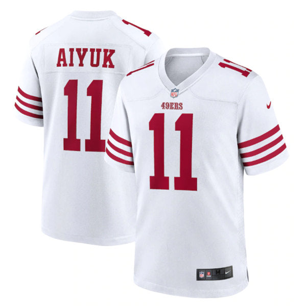 Brandon Aiyuk San Francisco 49ers white Game jersey