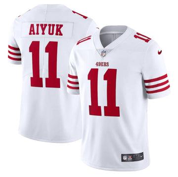 Brandon Aiyuk San Francisco 49ers white jersey