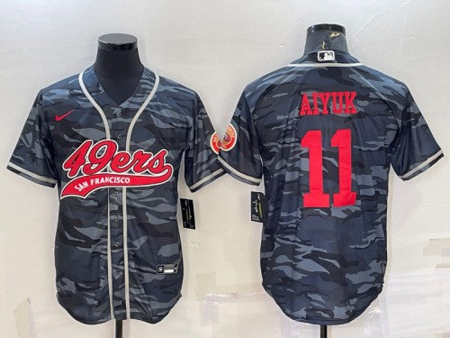 Brandon Aiyuk San Francisco 49ers grey Camo jersey