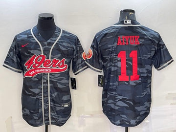 Brandon Aiyuk San Francisco 49ers grey Camo jersey