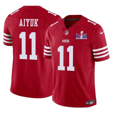 Brandon Aiyuk San Francisco 49ers red FUSE jersey