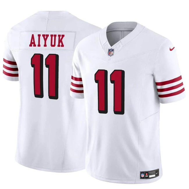 Brandon Aiyuk San Francisco 49ers white FUSE jersey
