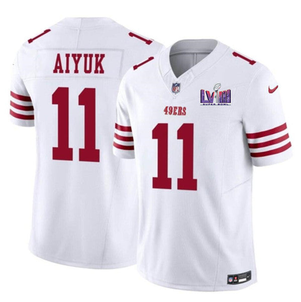 Brandon Aiyuk San Francisco 49ers white FUSE jersey