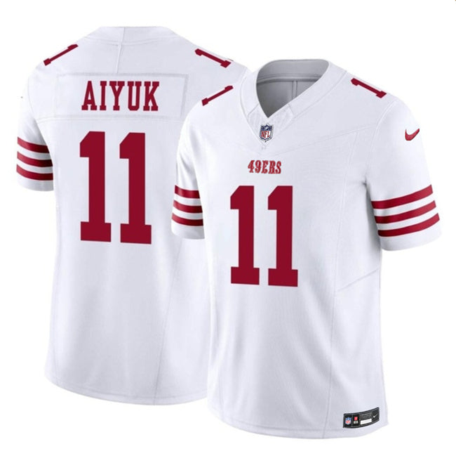 Brandon Aiyuk San Francisco 49ers white FUSE jersey