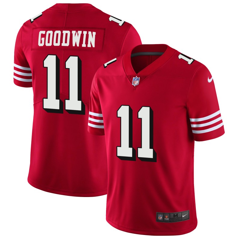 Marquise Goodwin San Francisco 49ers red jersey