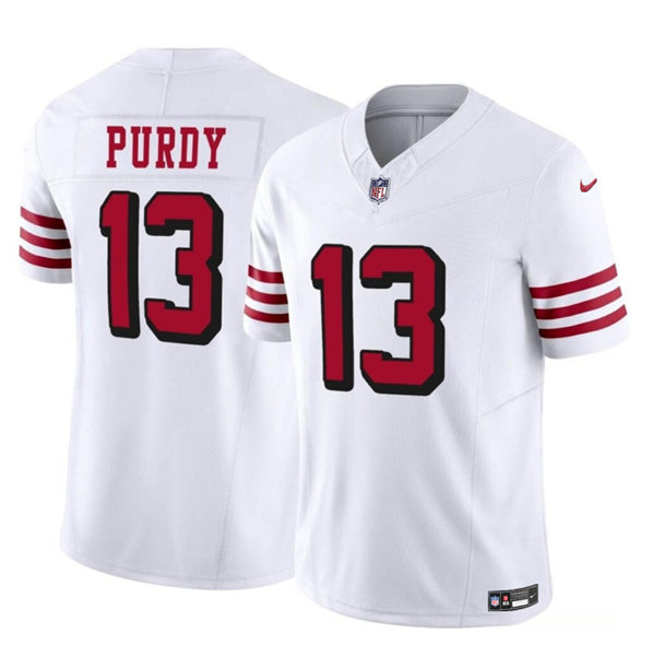 Brock Purdy San Francisco 49ers white FUSE jersey