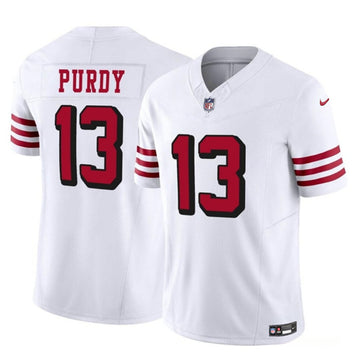 Brock Purdy San Francisco 49ers white FUSE jersey