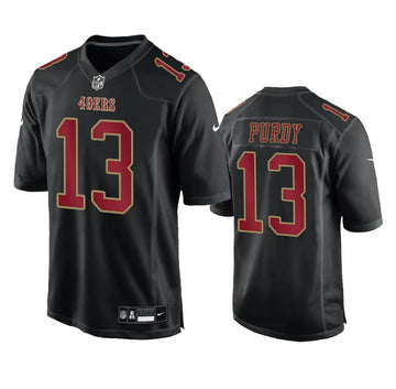 Brock Purdy San Francisco 49ers black Game jersey