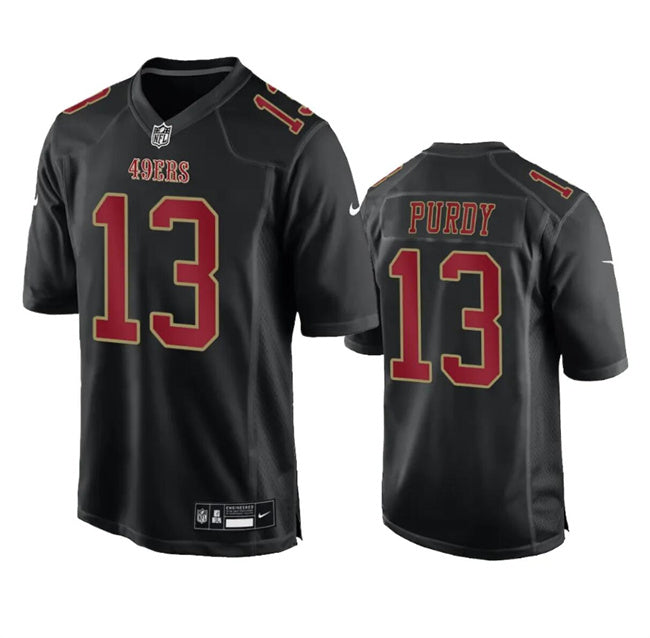 Brock Purdy San Francisco 49ers black Game jersey