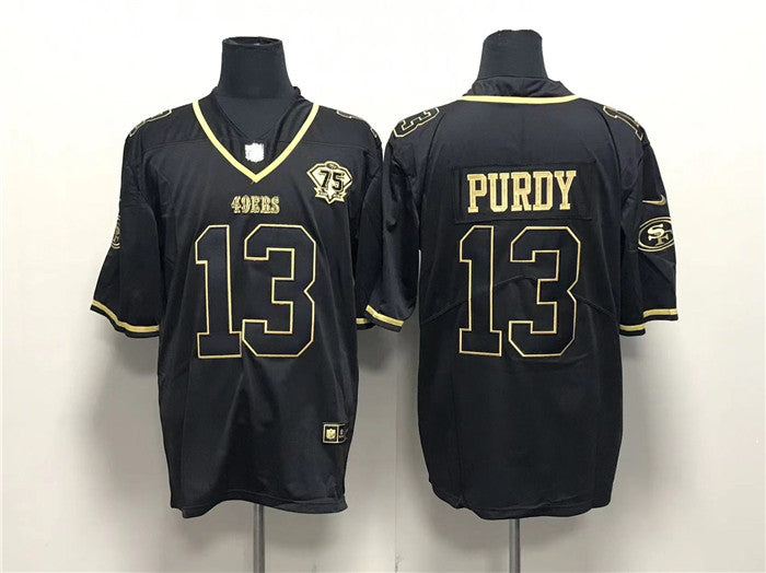 Brock Purdy San Francisco 49ers black jersey