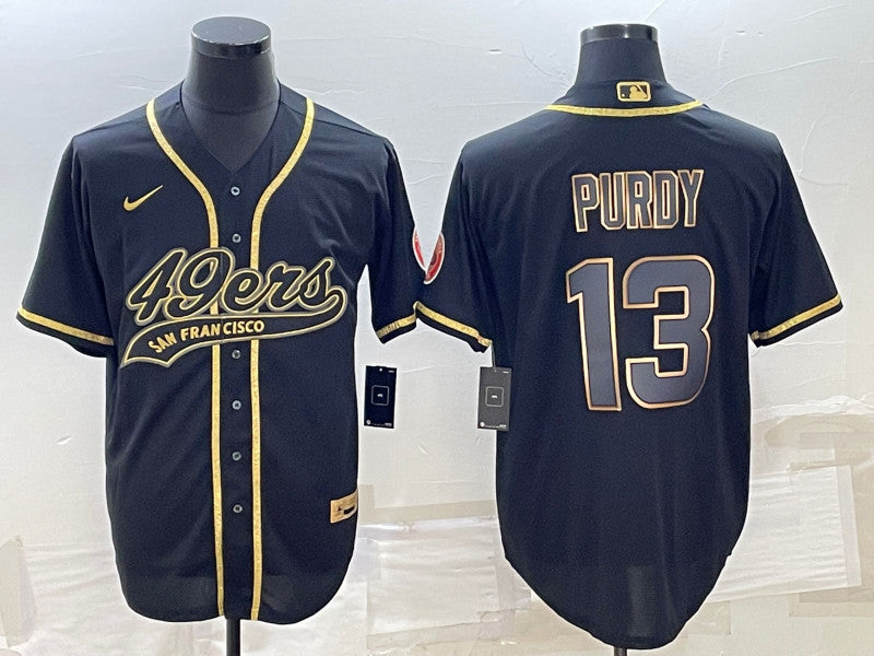 Brock Purdy San Francisco 49ers black jersey
