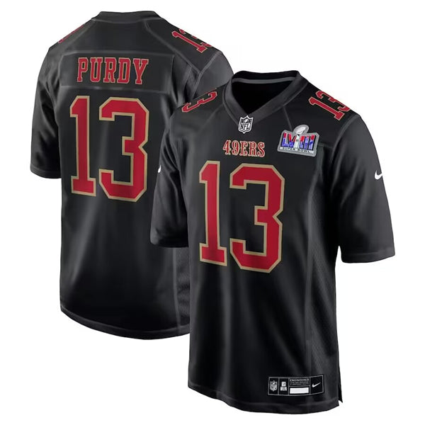 Brock Purdy San Francisco 49ers black Game jersey