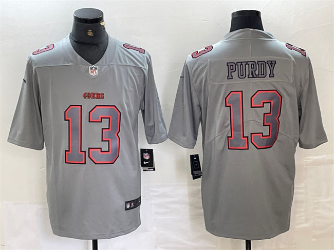Brock Purdy San Francisco 49ers gray Fashion jersey