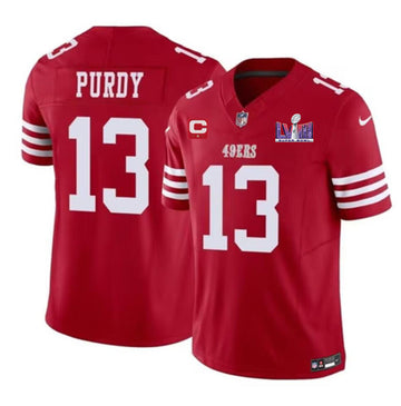 Brock Purdy San Francisco 49ers red FUSE jersey