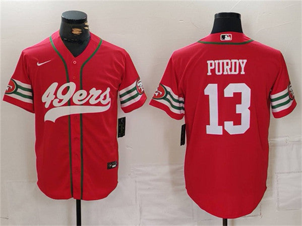Brock Purdy San Francisco 49ers red jersey