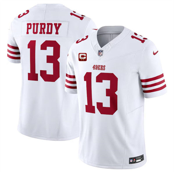 Brock Purdy San Francisco 49ers white FUSE jersey