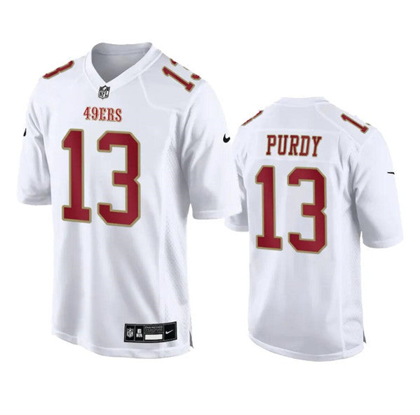 Brock Purdy San Francisco 49ers white Game jersey