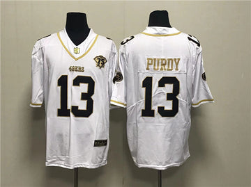 Brock Purdy San Francisco 49ers white jersey