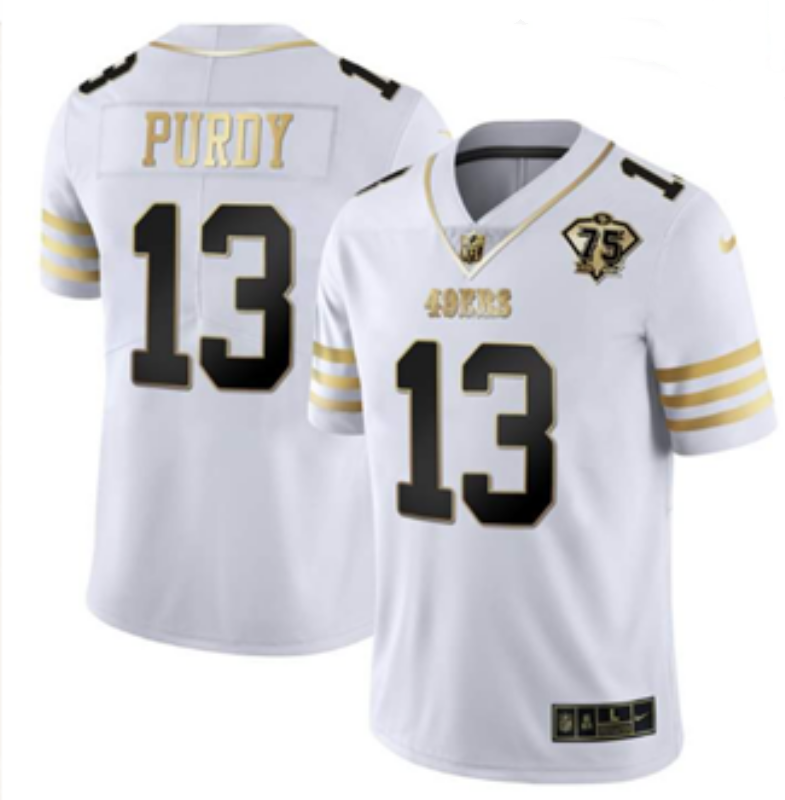 Brock Purdy San Francisco 49ers white jersey