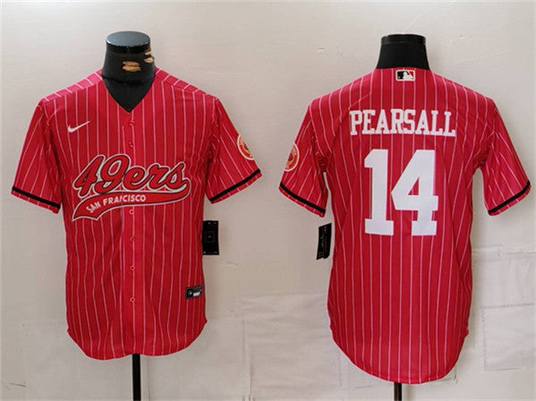 Ricky Pearsall San Francisco 49ers red jersey