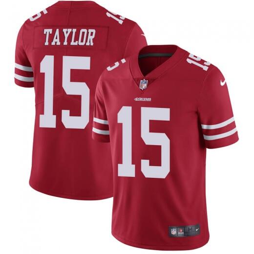 Trent Taylor San Francisco 49ers red jersey