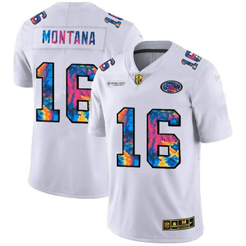 Joe Montana San Francisco 49ers white jersey