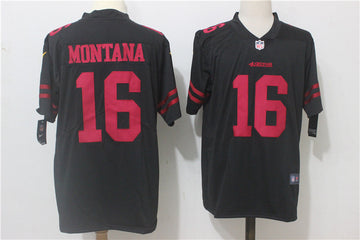 Joe Montana San Francisco 49ers black Alternate jersey