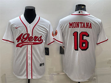 Joe Montana New San Francisco 49ers white jersey