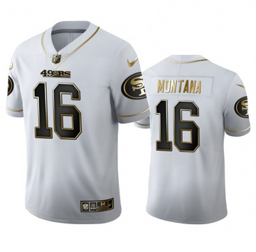 Joe Montana San Francisco 49ers white jersey