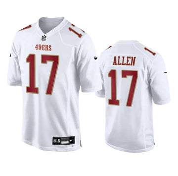 Brandon Allen San Francisco 49ers white Game jersey