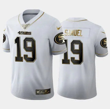 Deebo Samuel San Francisco 49ers golden jersey