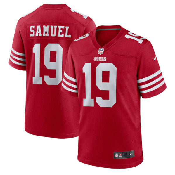 Deebo Samuel San Francisco 49ers scarlet Game jersey