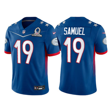 Deebo Samuel San Francisco 49ers royal jersey