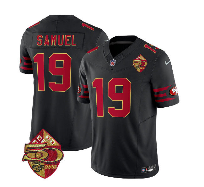 Deebo Samuel San Francisco 49ers black FUSE jersey