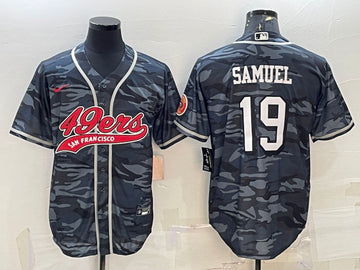 Deebo Samuel San Francisco 49ers gray Camo jersey