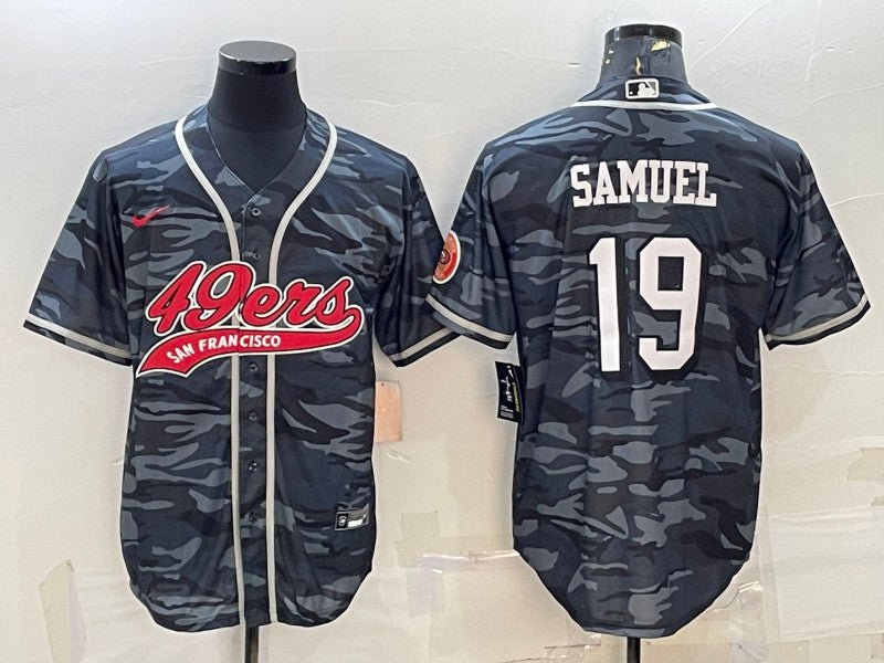 Deebo Samuel San Francisco 49ers gray Camo jersey