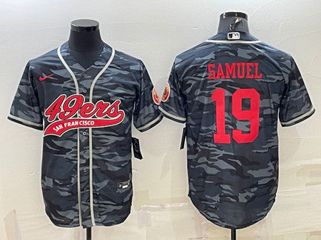 Deebo Samuel San Francisco 49ers gray Camo jersey