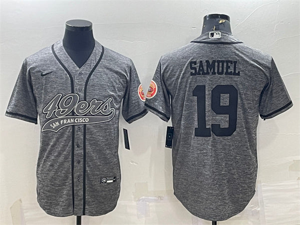 Deebo Samuel San Francisco 49ers gray jersey