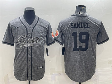 Deebo Samuel San Francisco 49ers gray jersey