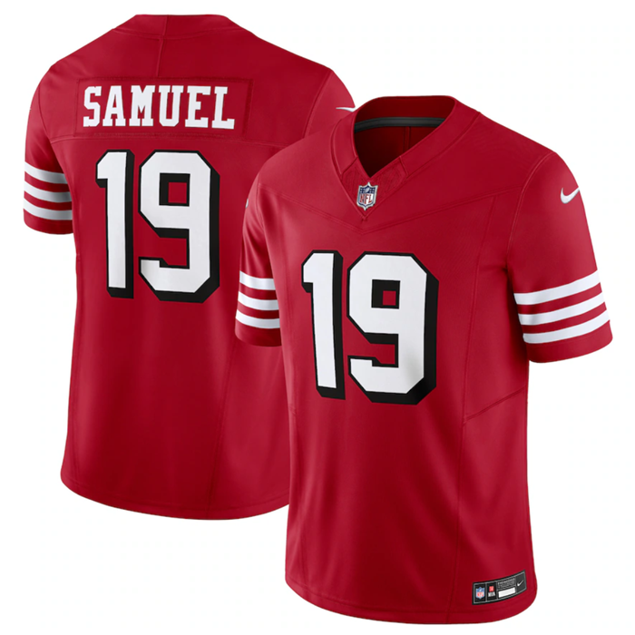 Deebo Samuel New San Francisco 49ers red FUSE jersey
