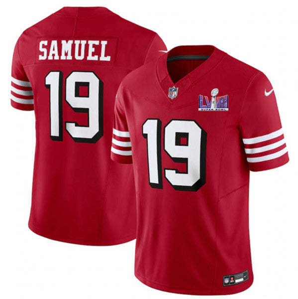 Deebo Samuel New San Francisco 49ers red FUSE jersey