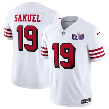 Deebo Samuel New San Francisco 49ers white FUSE jersey