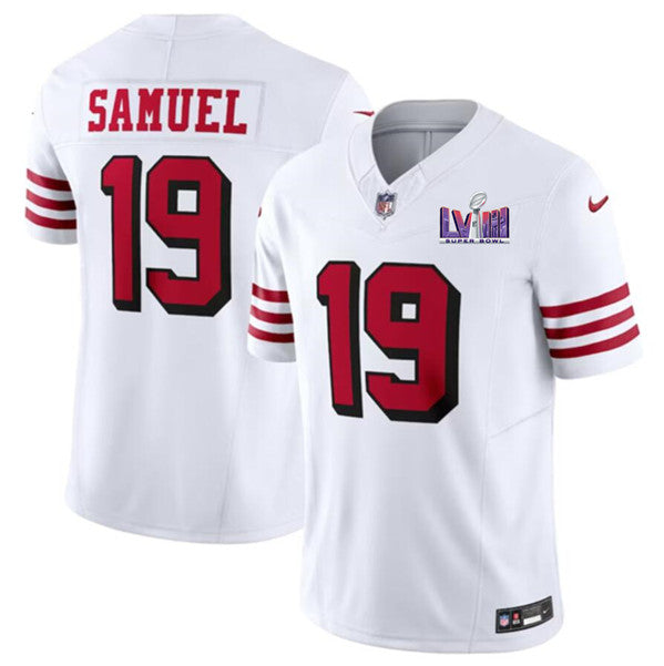 Deebo Samuel New San Francisco 49ers white FUSE jersey