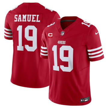 Deebo Samuel San Francisco 49ers red FUSE jersey