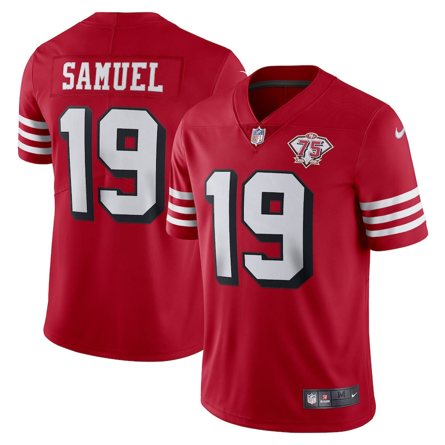 Deebo Samuel San Francisco 49ers scarlet jersey