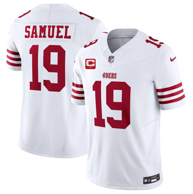 Deebo Samuel San Francisco 49ers white FUSE jersey