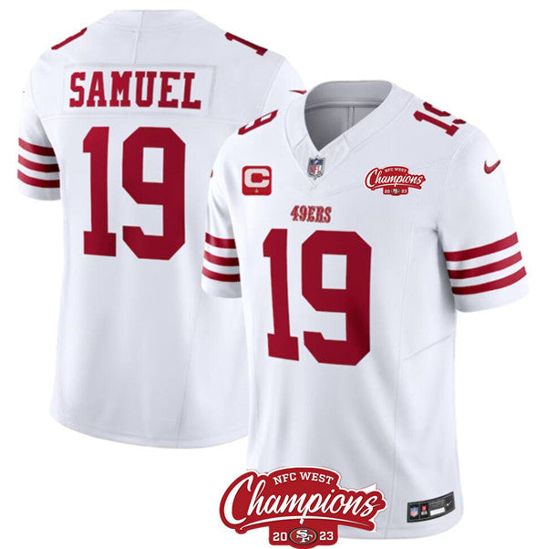 Deebo Samuel San Francisco 49ers white FUSE jersey