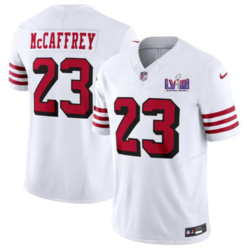 Christian McCaffrey New San Francisco 49ers white FUSE jersey