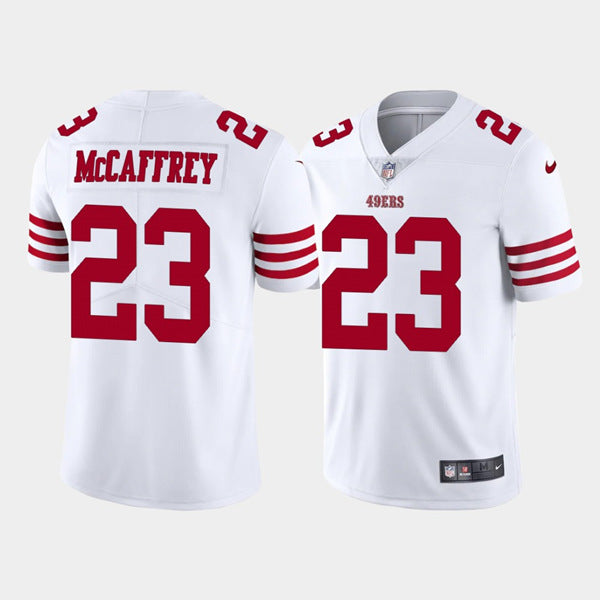 Christian McCaffrey San Francisco 49ers white jersey