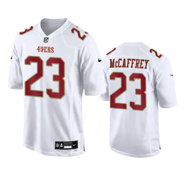 Christian McCaffrey San Francisco 49ers white Game jersey